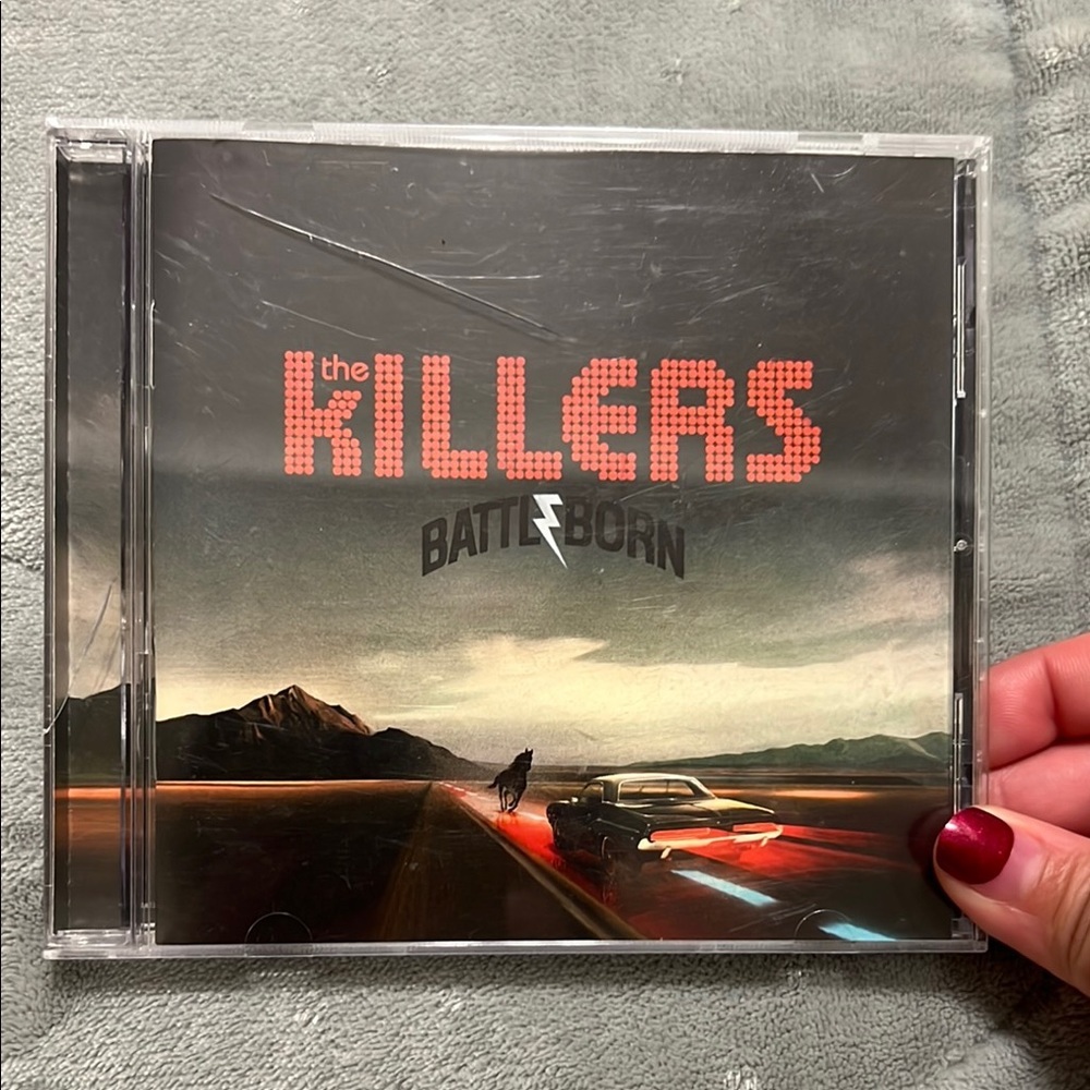 The Killers Battle born CD in Black and Red